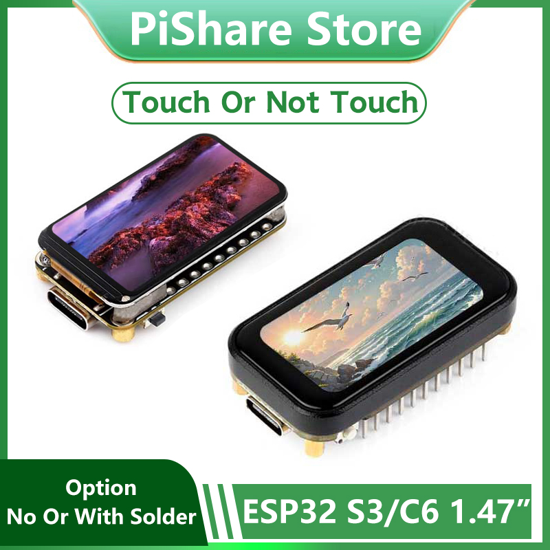 Esp32 C6 - ESP32 C6 ST7789 1.47 inch Touch