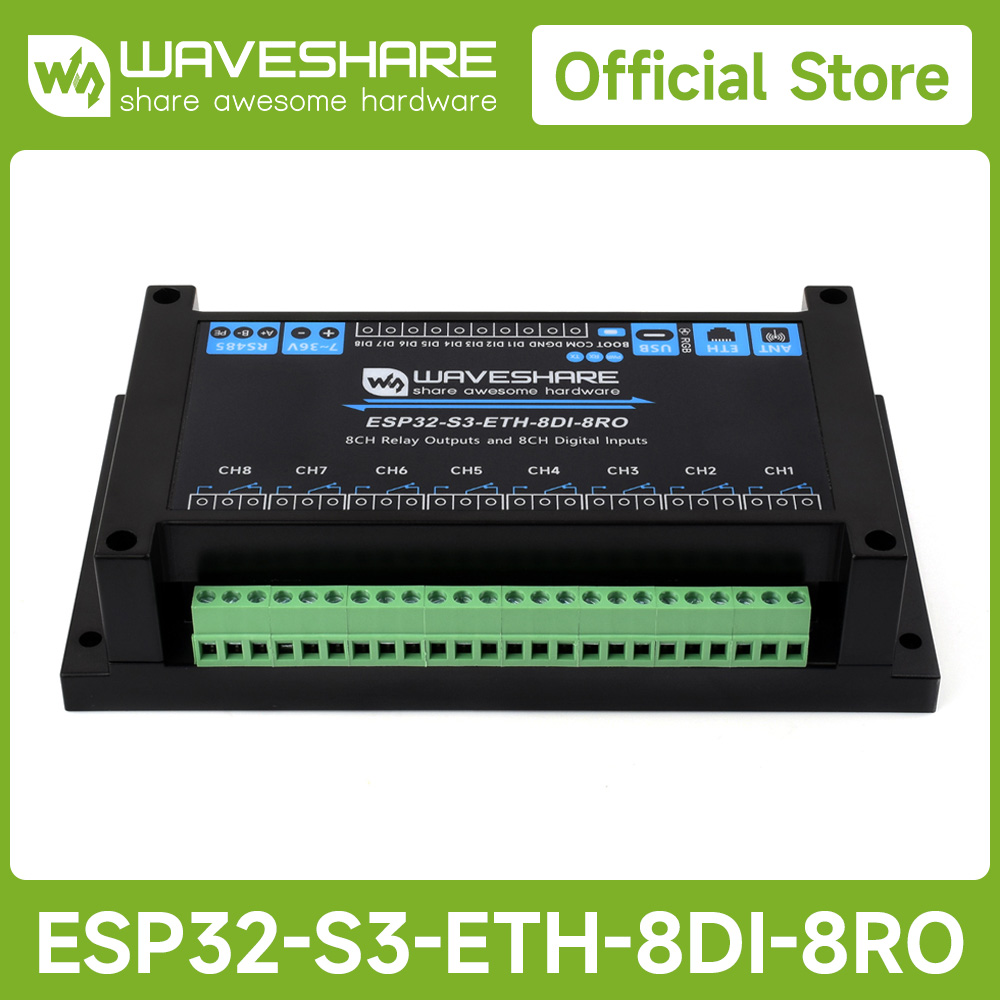 Waveshare Industrial 8-Channel - Esp32 评论和价格