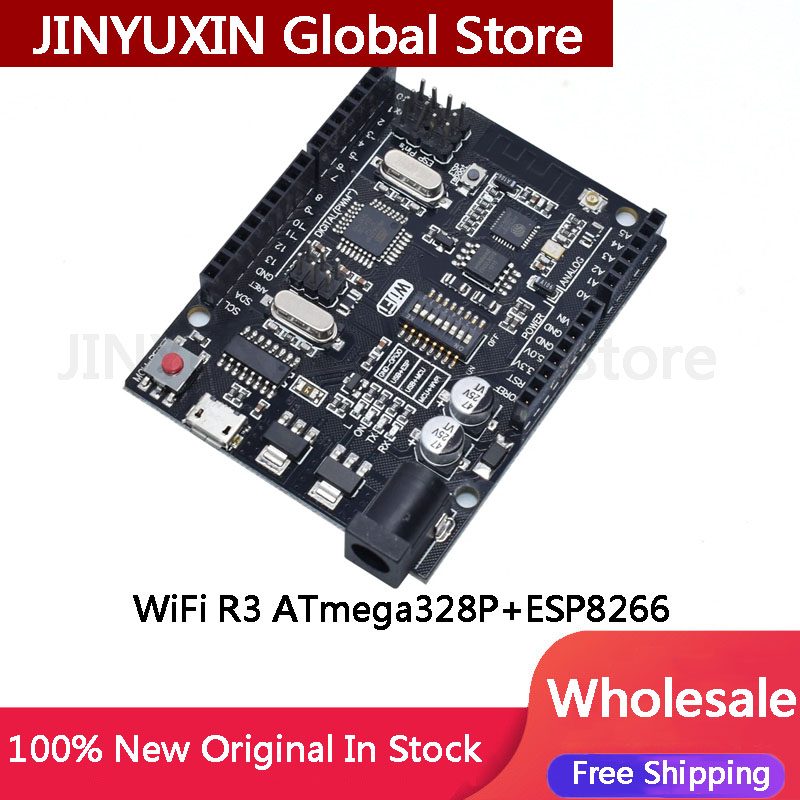 1PCs UNO R3 + WiFi ATmega328P+ - Esp8266 Nodemcu 评论和价格