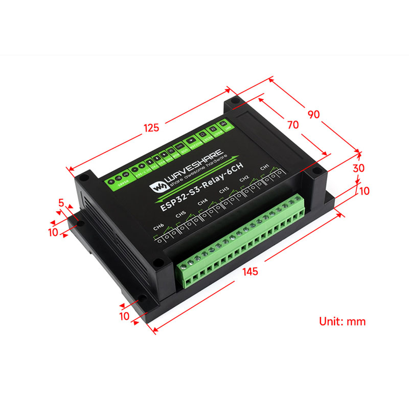 ESP32-S3 Relay Board 6-Channel - Esp32 Wifi Bluetooth Module 评论和价格