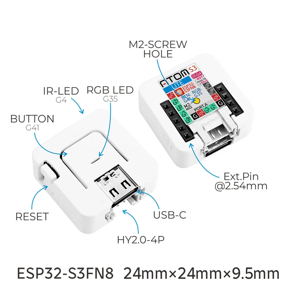 M5Stack AtomS3-Lite ESP32-S3 D - Esp32 Devkit 评论和价格