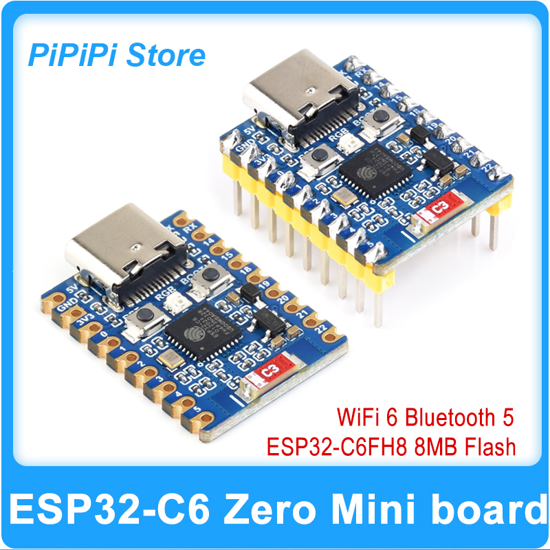 ESP32-C6 Zero Super Mini Devel - Esp32 Development Board 评论和价格