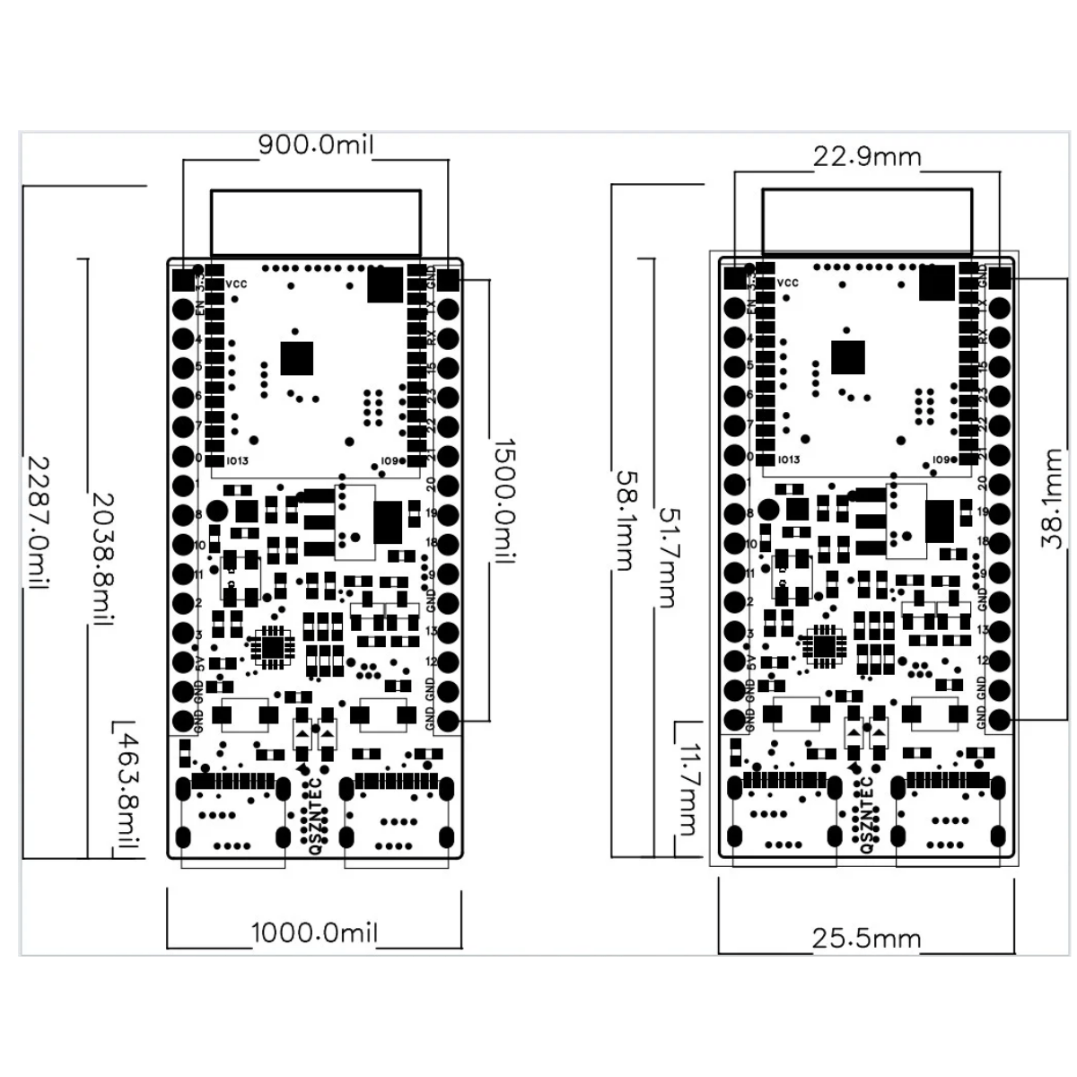 ESP32-C6-DevKitC-1 ESP32-C6 Co - Esp32 S2 评论和价格