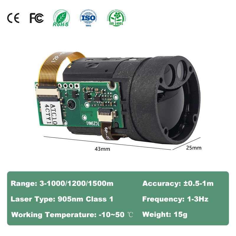 TC25 UART Laser Rangefinder Mo - Esp32 评论和价格