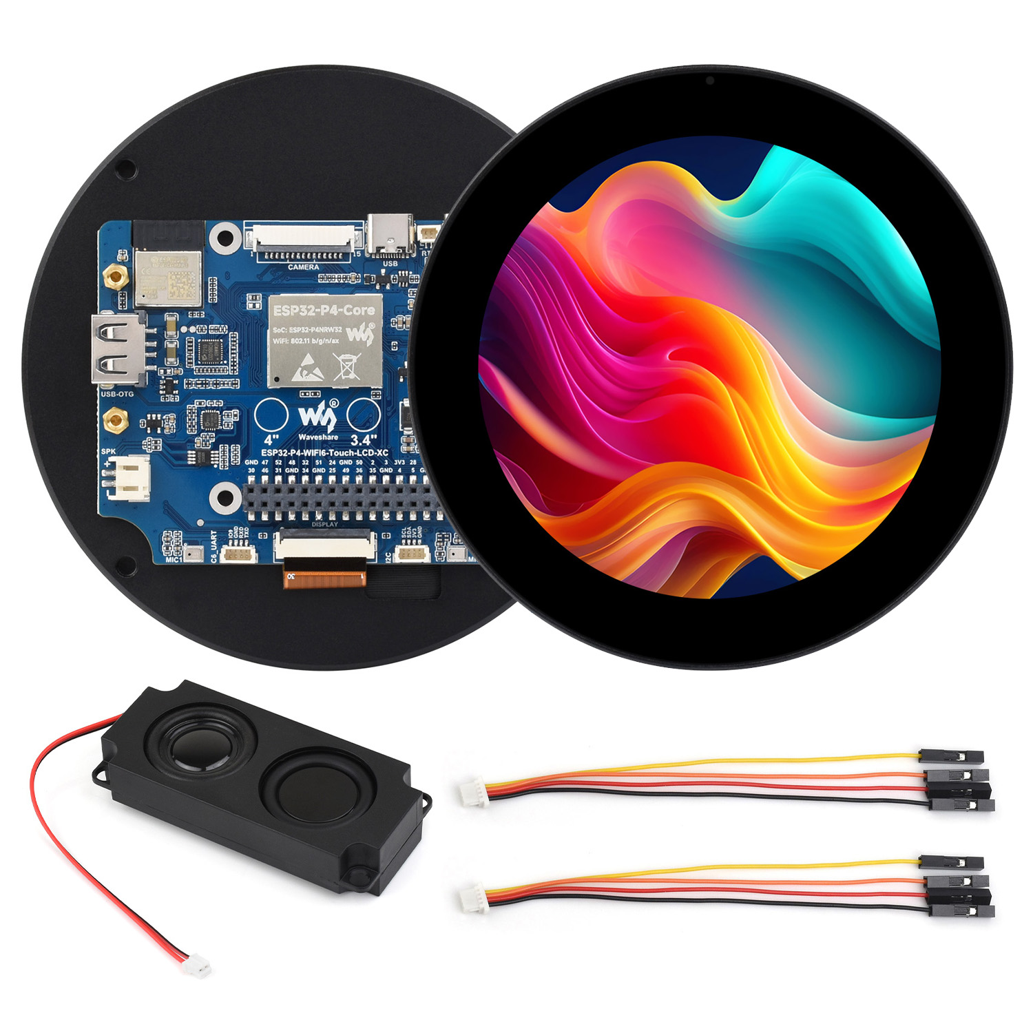 ESP32-P4 3.4/4 Inch Round Touc - Esp32 P4 评论和价格
